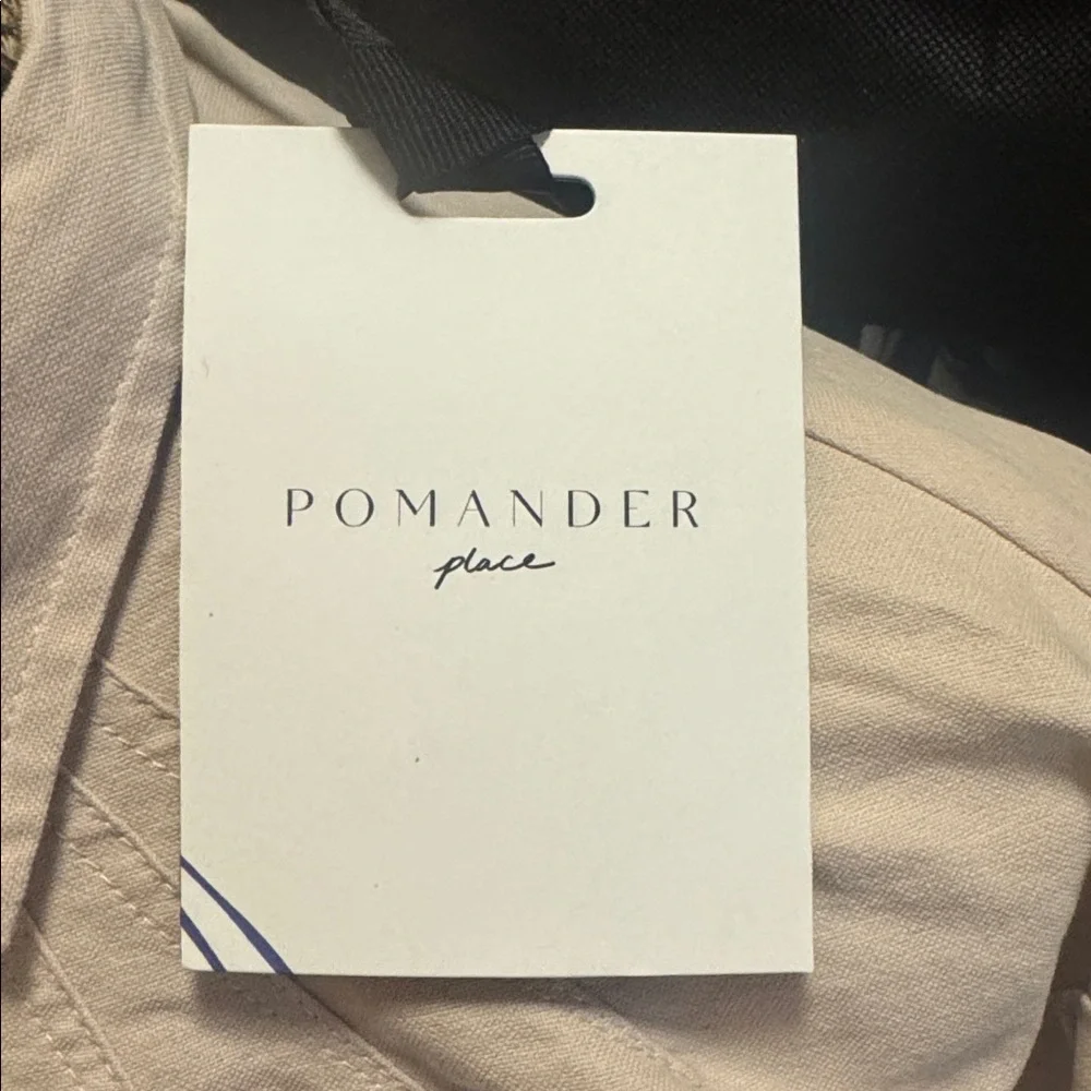 NWT Pomander Place half button-up shirt dress. Functional front pockets. Size XL - Picture 12 of 16